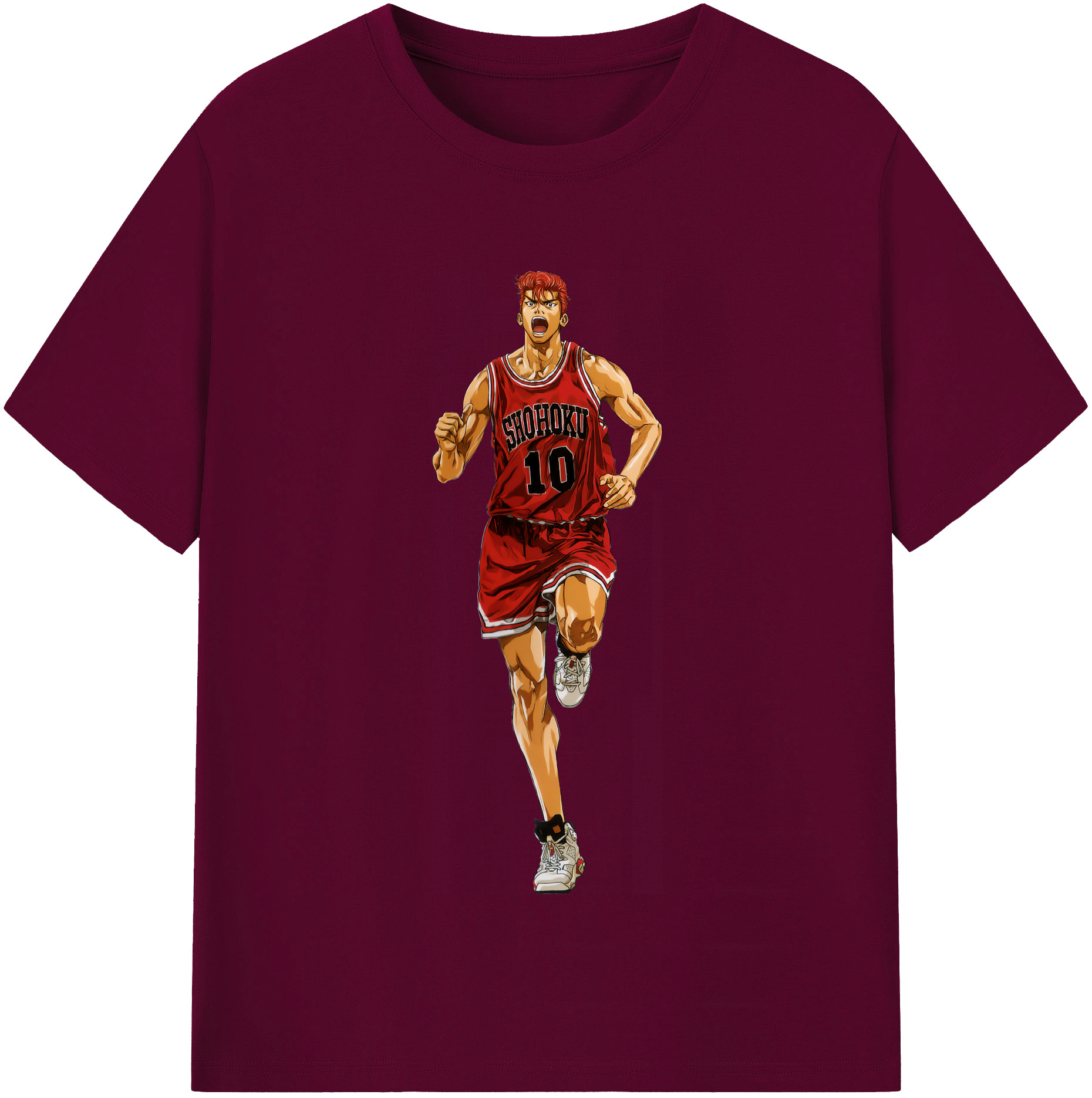 （画像用） SLAM DUNK／スラムダンク レディースカジュアルプリントTシャツ（綿100％）
